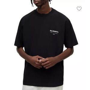 All Saints Black T Shirt